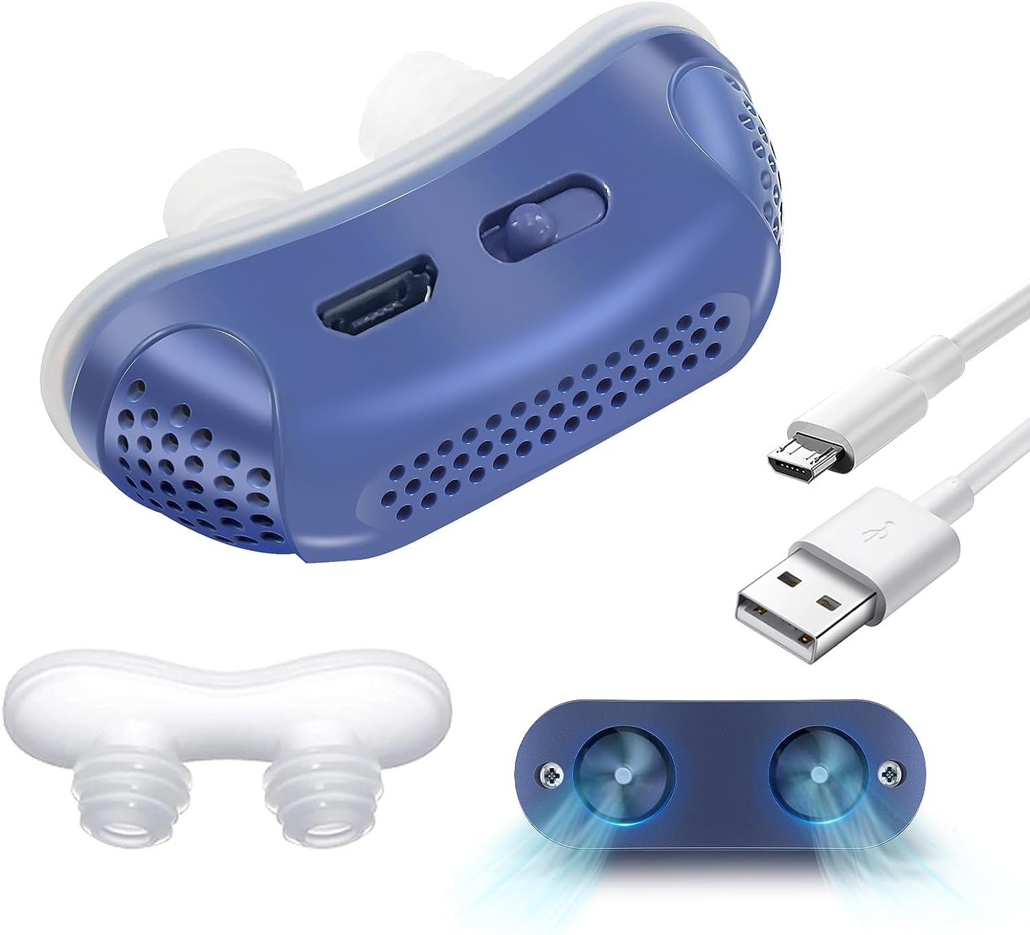 Dispositivo Antirronquidos Portátil | Recargable Por USB · SeemSeem