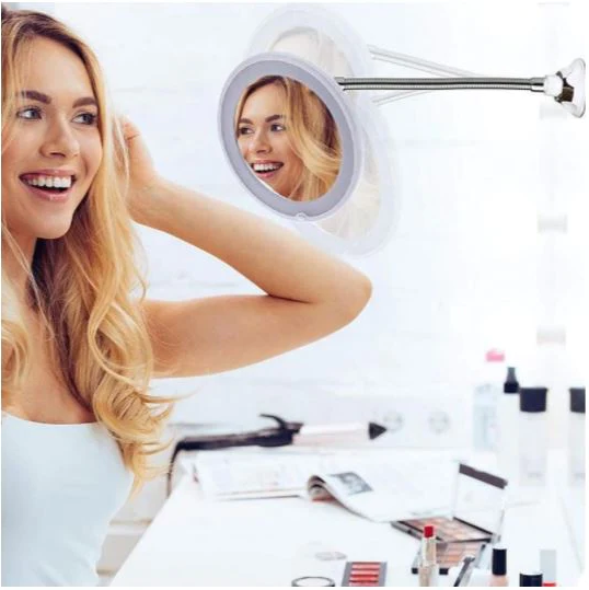 Espejo De Aumento Flexible | Luz LED · SeemSeem
