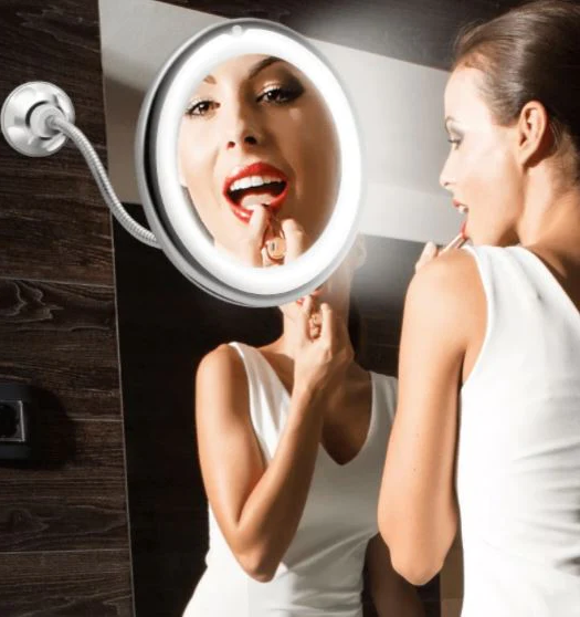 Espejo De Aumento Flexible | Luz LED · SeemSeem