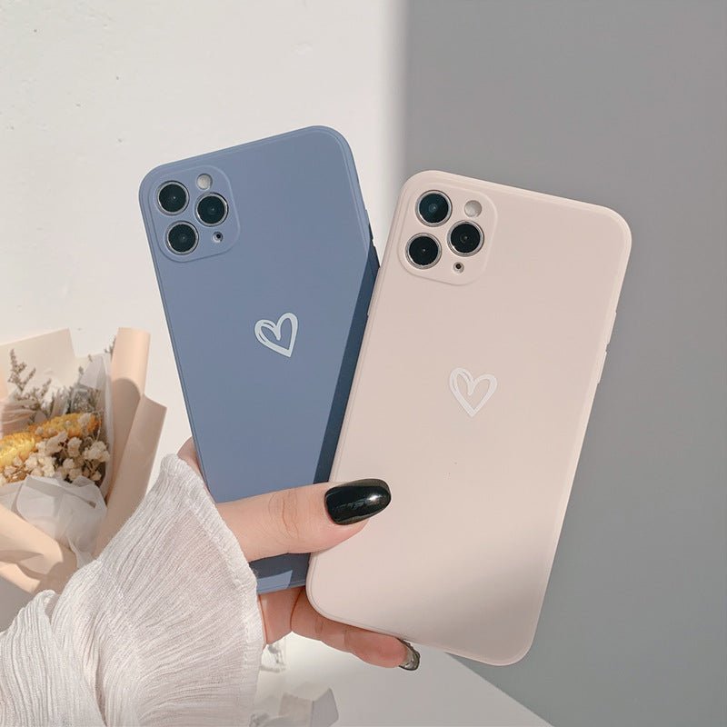 Funda De Móvil Minimalista | Estampado Corazón · SeemSeem