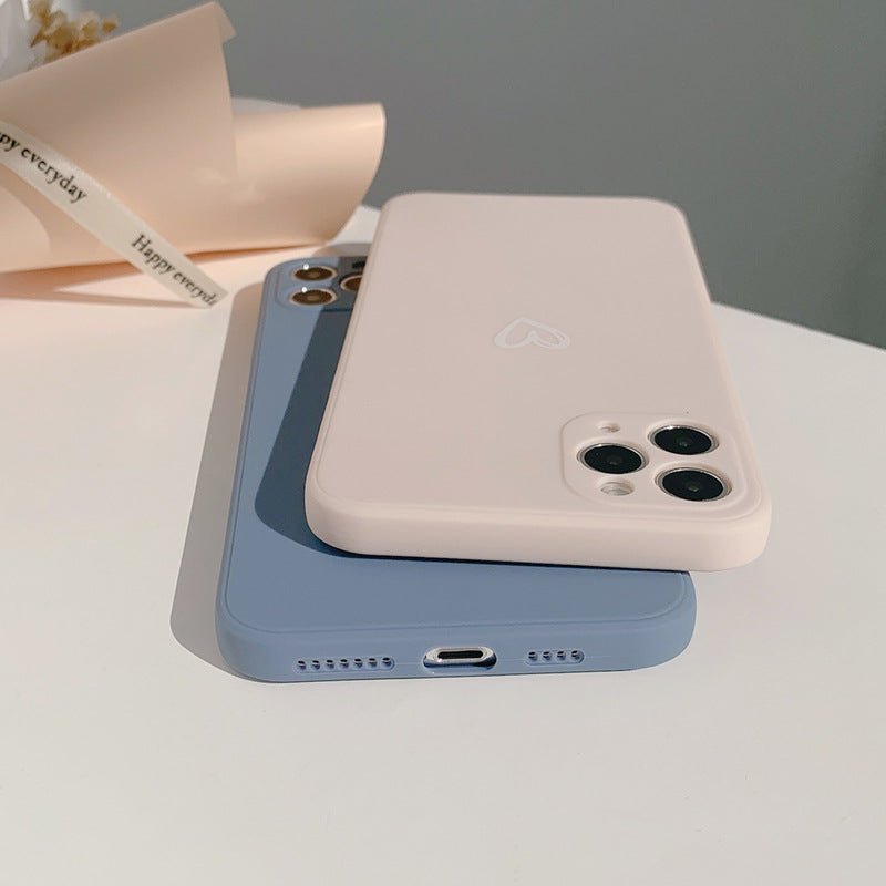 Funda De Móvil Minimalista | Estampado Corazón · SeemSeem