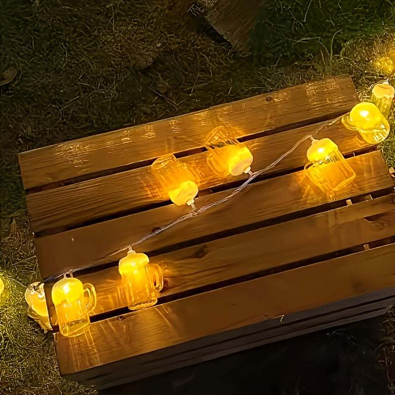 Guirnalda De Luces Jarra De Cerveza | Luz LED · SeemSeem