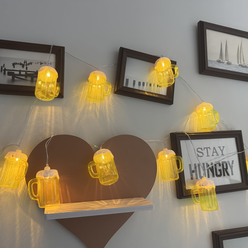 Guirnalda De Luces Jarra De Cerveza | Luz LED · SeemSeem