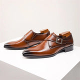 Zapatos Monkstrap Para Hombre | Hebilla Única