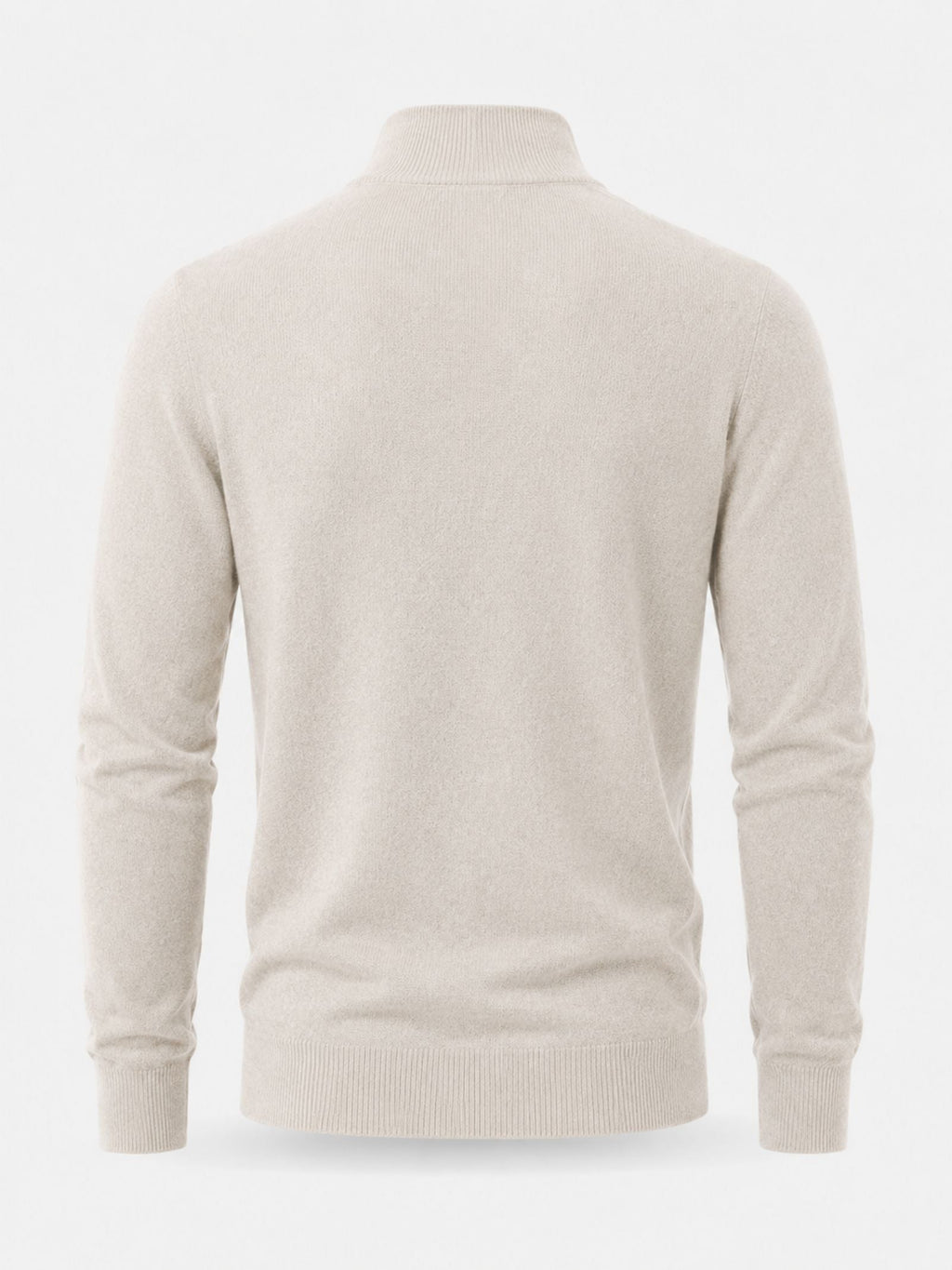 Jersey Con Media Cremallera Para Hombre | Lana Merino · SeemSeem