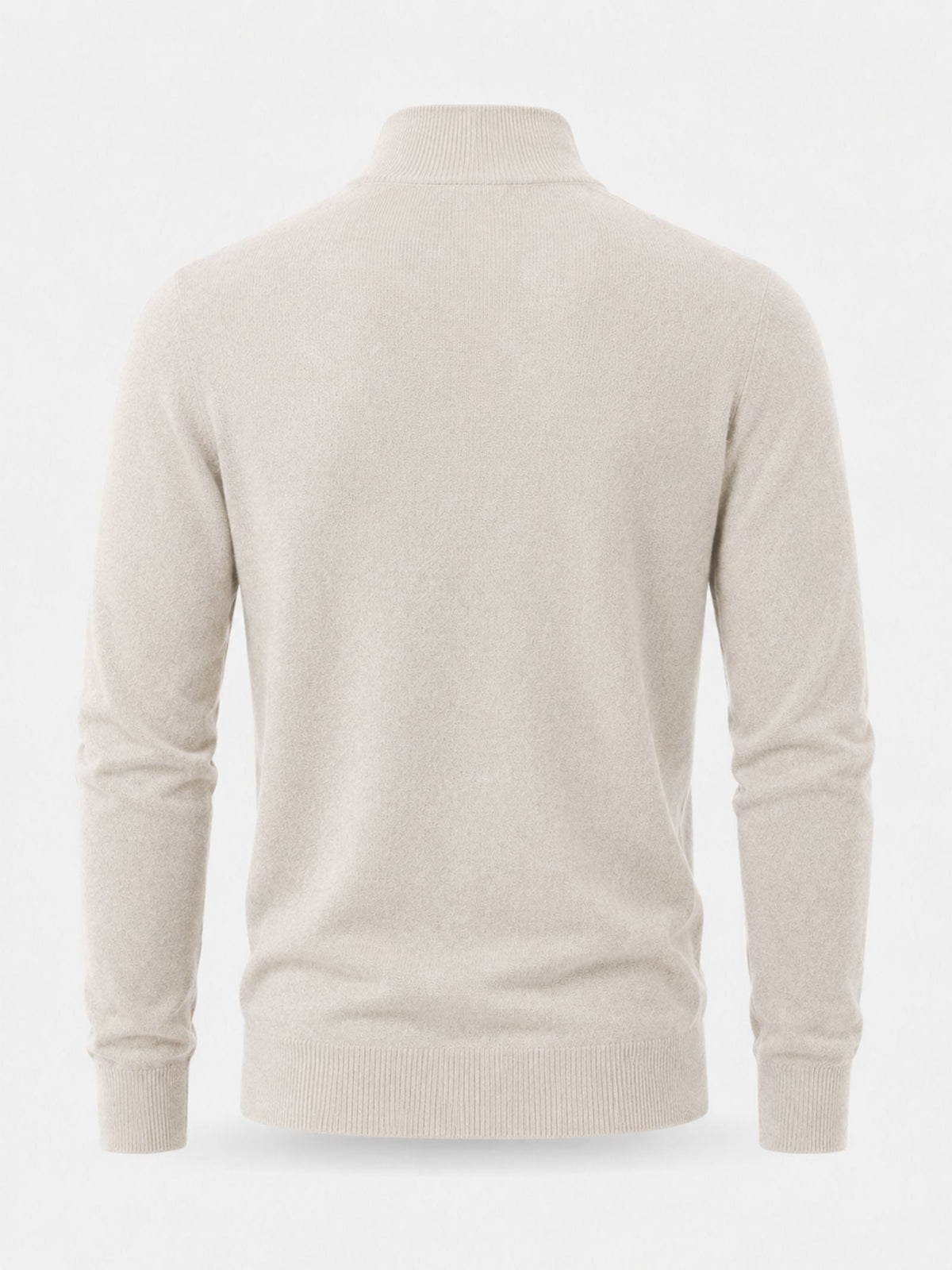 Jersey Con Media Cremallera Para Hombre | Lana Merino · SeemSeem