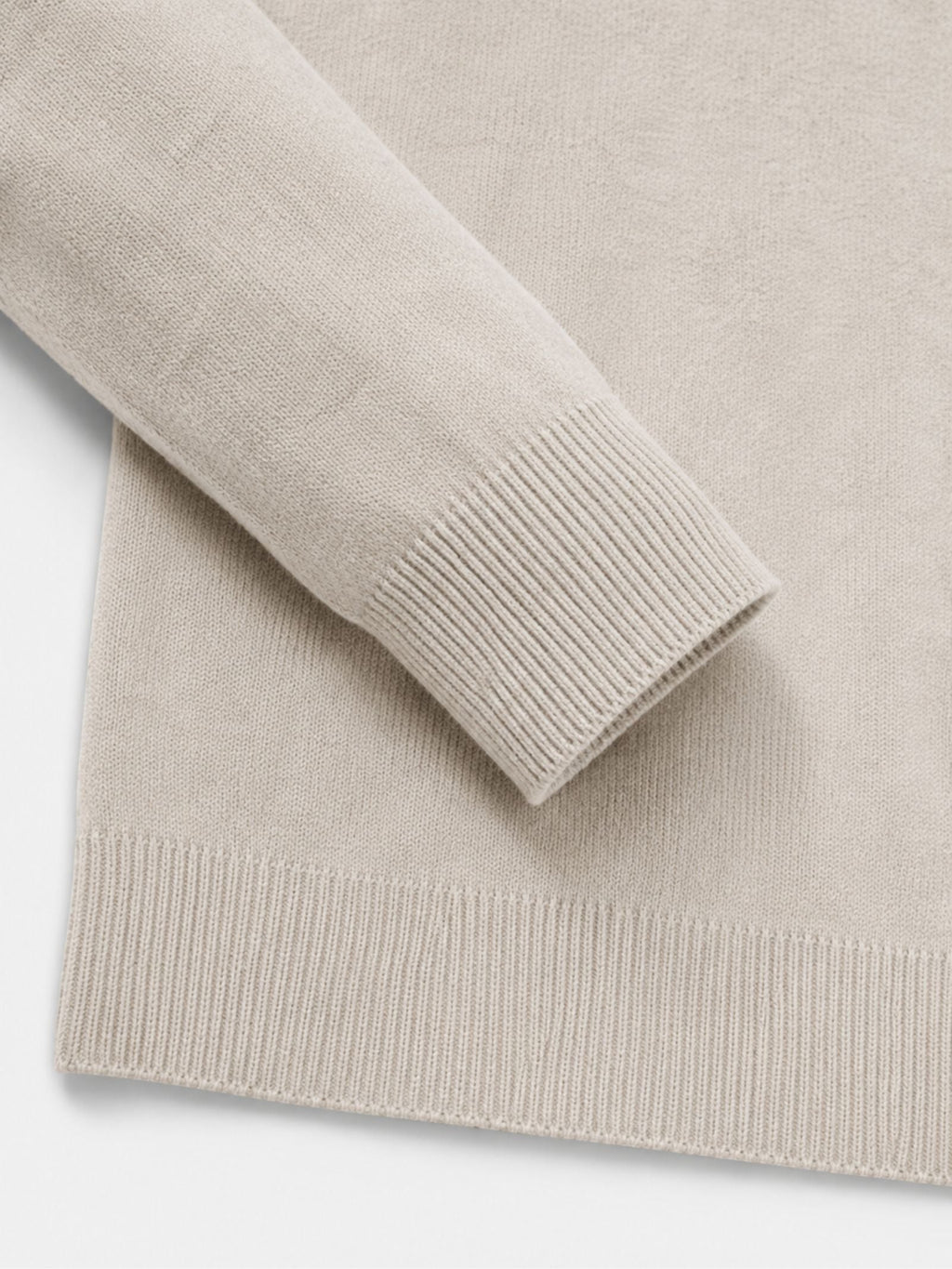 Jersey Con Media Cremallera Para Hombre | Lana Merino · SeemSeem
