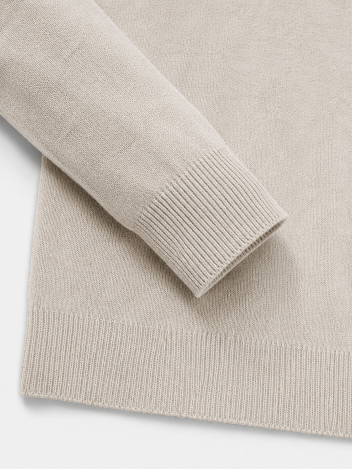Jersey Con Media Cremallera Para Hombre | Lana Merino · SeemSeem