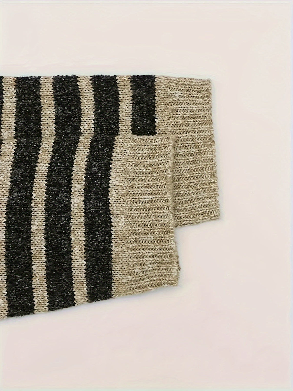 Jersey De Punto A Rayas Para Mujer | Oversized · SeemSeem