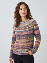 Suéter De Punto Para Mujer | Patrón Fair Isle