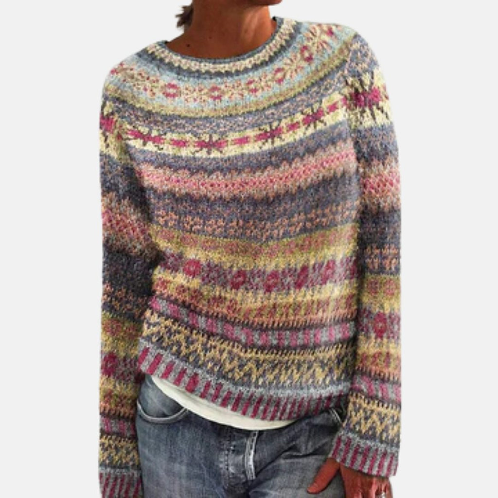 Jersey De Punto Para Mujer | Estampado Jacquard · SeemSeem