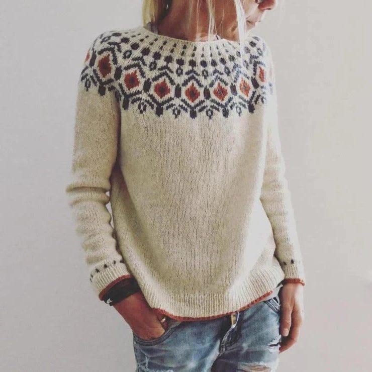 Jersey Fair Isle Para Mujer | Punto · SeemSeem