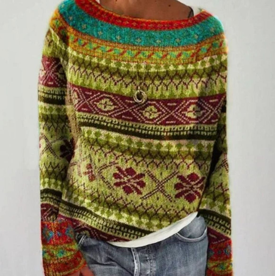 Jersey Jacquard Para Mujer | Punto · SeemSeem
