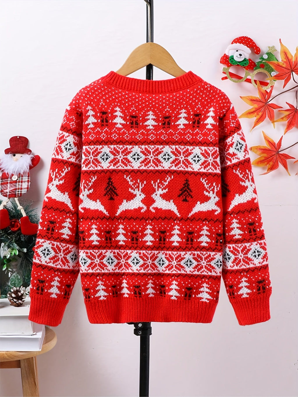 Jersey Navideño Para Mujer | Estampado Renos · SeemSeem