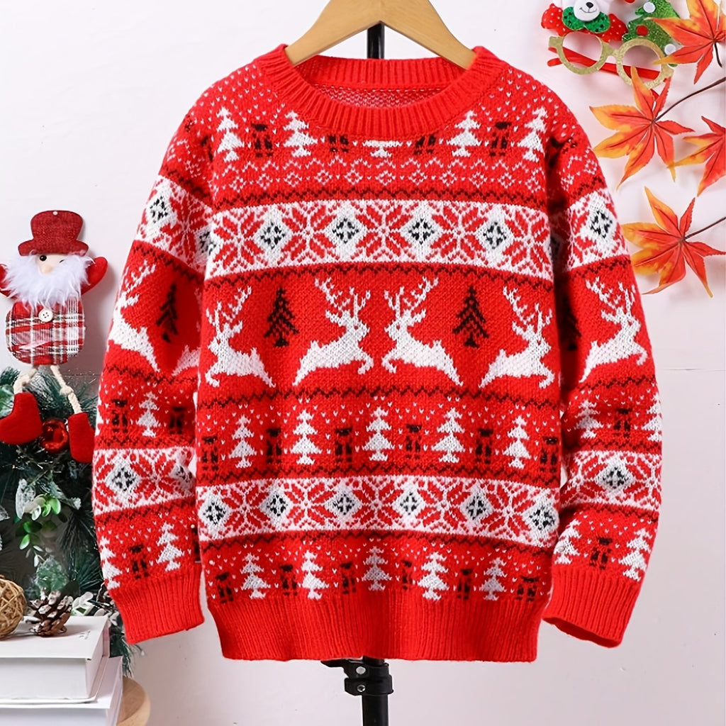 Jersey Navideño Para Mujer | Estampado Renos · SeemSeem