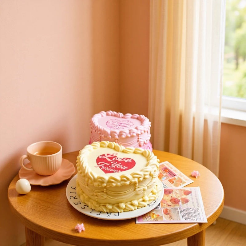 Juguete Antiestrés En Forma De Tarta | Corazón · SeemSeem