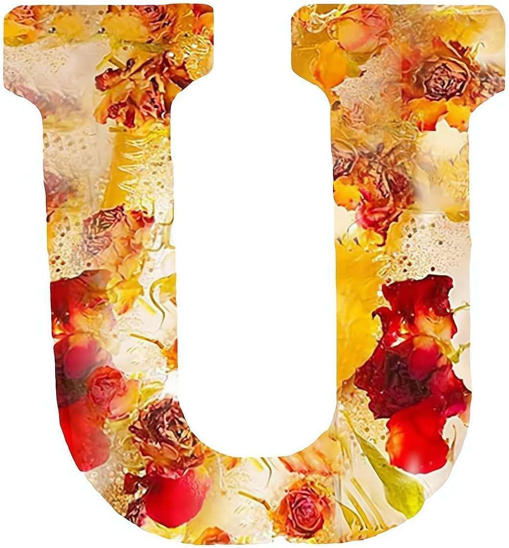 Lámpara De Letra Decorativa | Flores Prensadas · SeemSeem