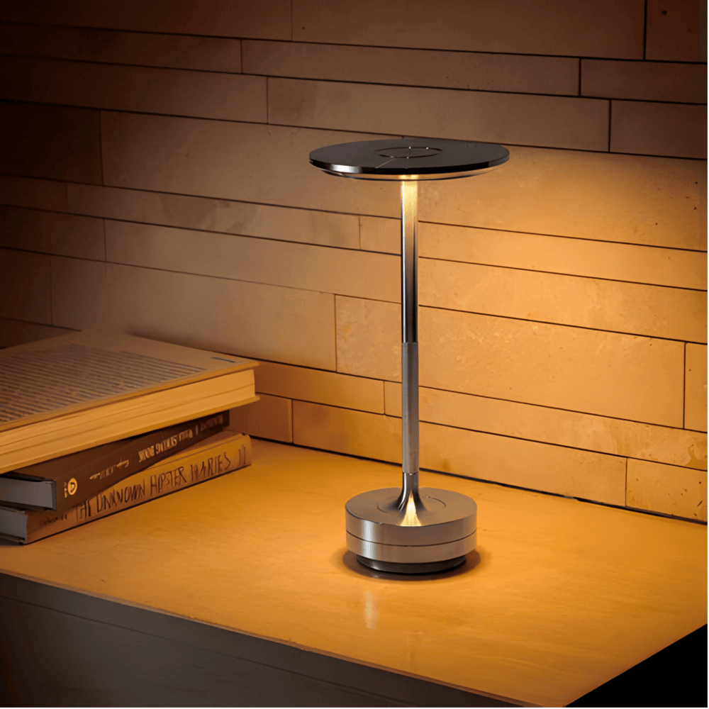 Lámpara De Mesa Minimalista | Recargable Por USB · SeemSeem