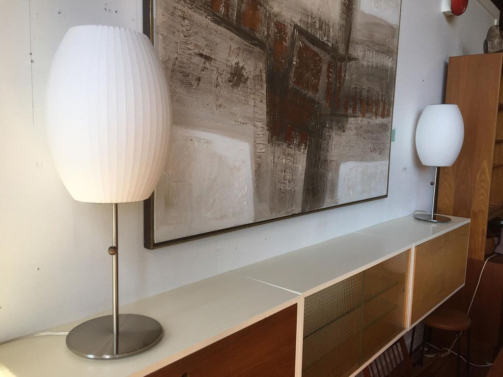 Lámpara De Mesa Nórdica | Pantalla Esférica · SeemSeem