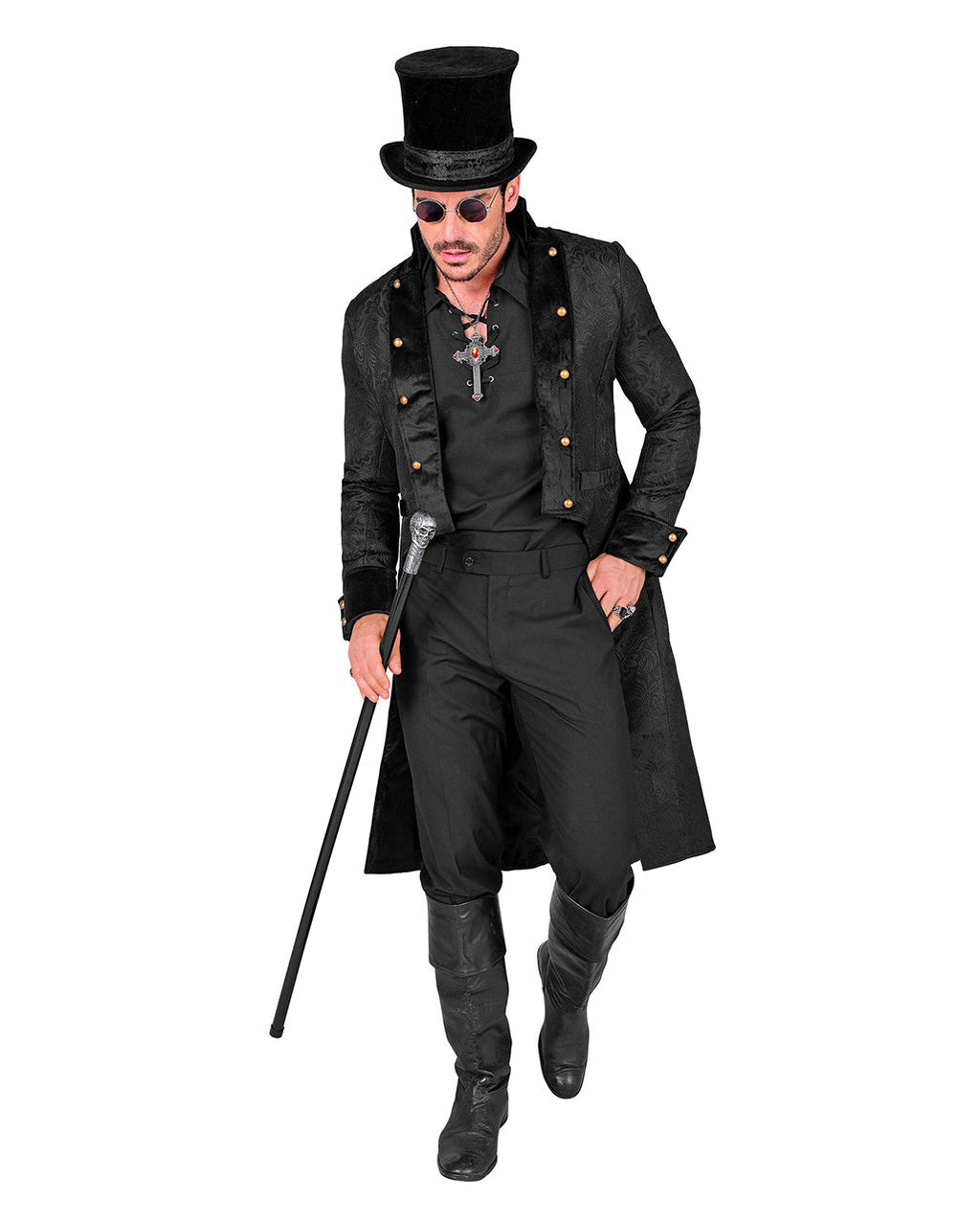 Levita Victoriana Para Hombre | Estampado Brocado