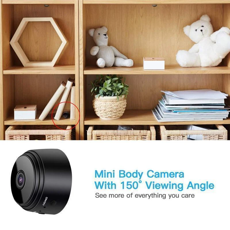 Mini Cámara WiFi | Soporte Magnético · SeemSeem