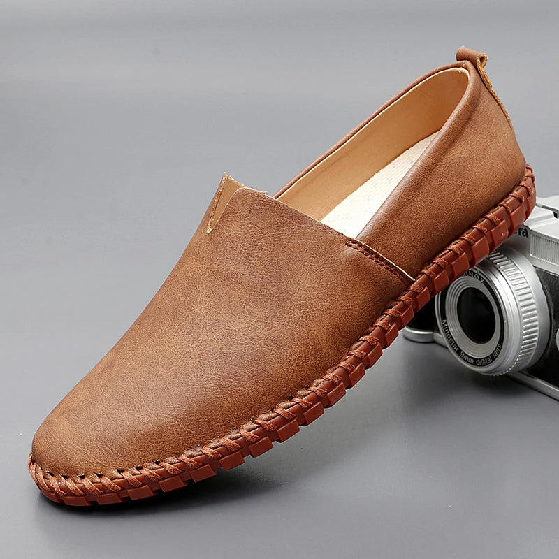 Mocasines Clásicos Para Hombre | Piel Cosida · SeemSeem