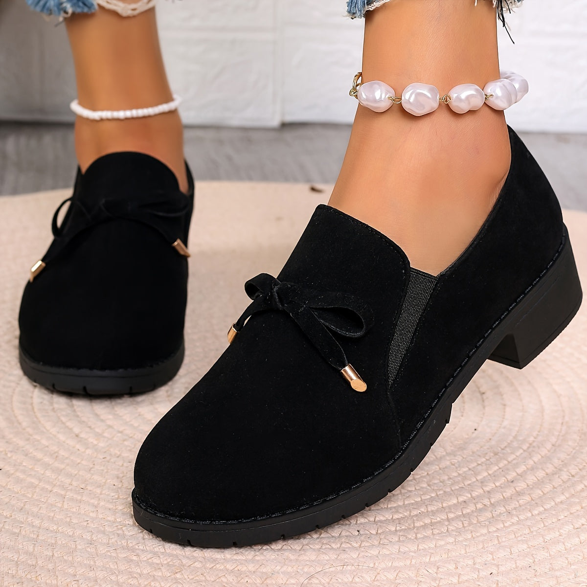 Mocasines Clásicos Para Mujer | Detalle Lazo · SeemSeem