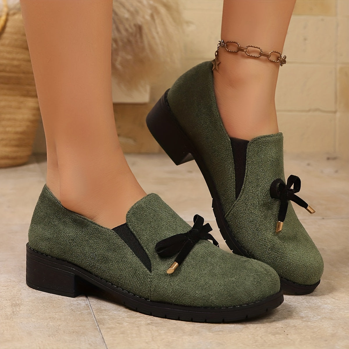 Mocasines Clásicos Para Mujer | Detalle Lazo · SeemSeem