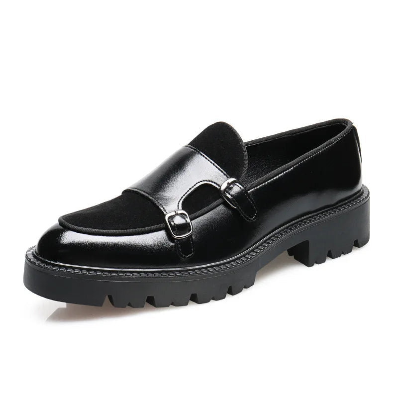 Mocasines Con Doble Hebilla Para Mujer | Plataforma · SeemSeem