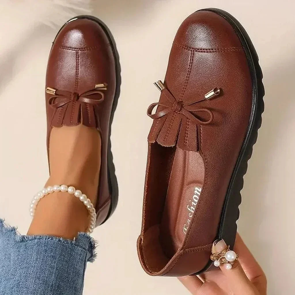 Mocasines Slip-On Para Mujer | Detalle Lazo · SeemSeem