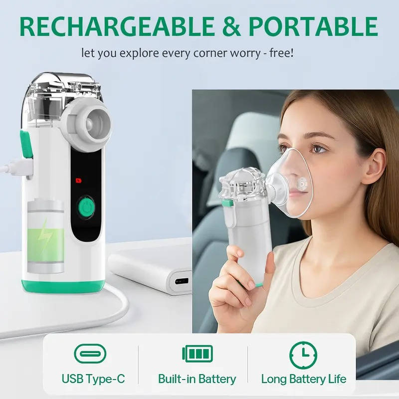 Nebulizador Portátil | Recargable Por USB · SeemSeem
