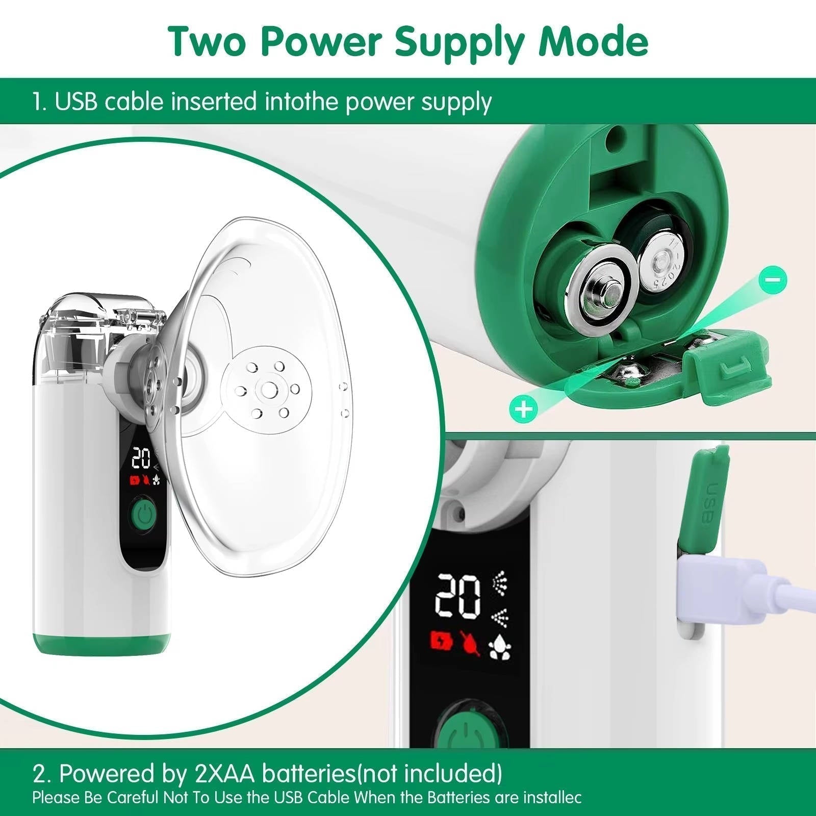 Nebulizador Portátil | Recargable Por USB · SeemSeem