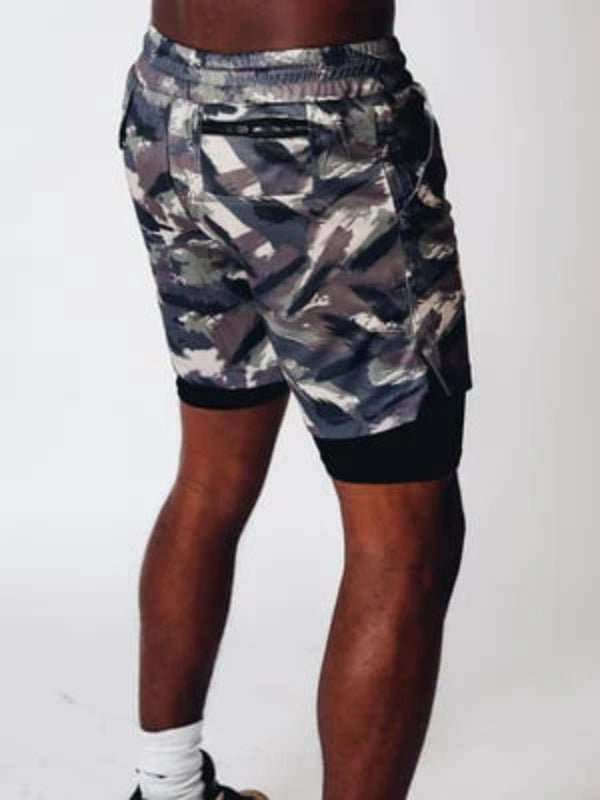 Pantalón Corto Deportivo Hombre | Bolsillo Interior · SeemSeem