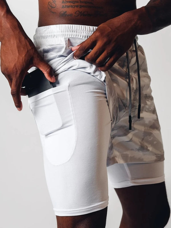 Pantalón Corto Deportivo Hombre | Bolsillo Interior · SeemSeem