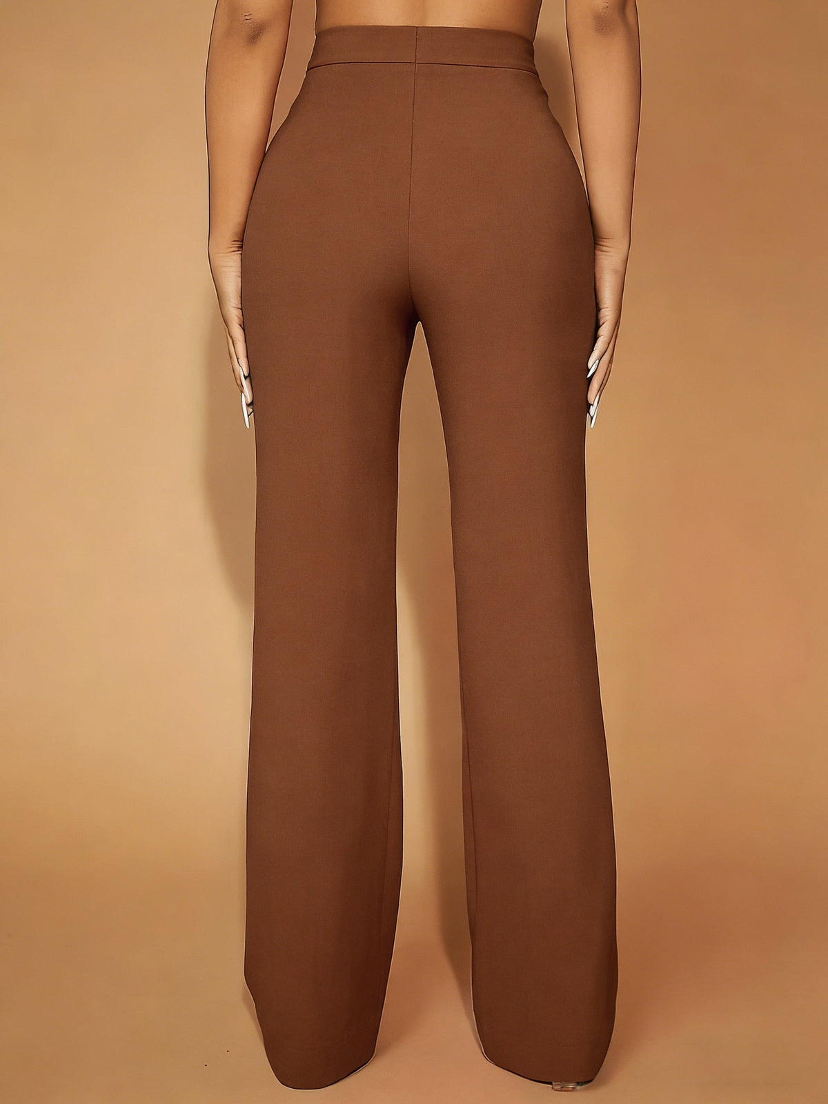 Pantalones Acampanados Para Mujer | Tiro Alto · SeemSeem