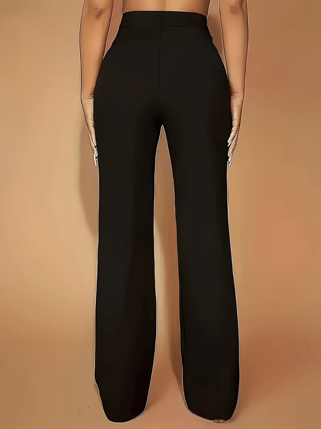 Pantalones Acampanados Para Mujer | Tiro Alto · SeemSeem