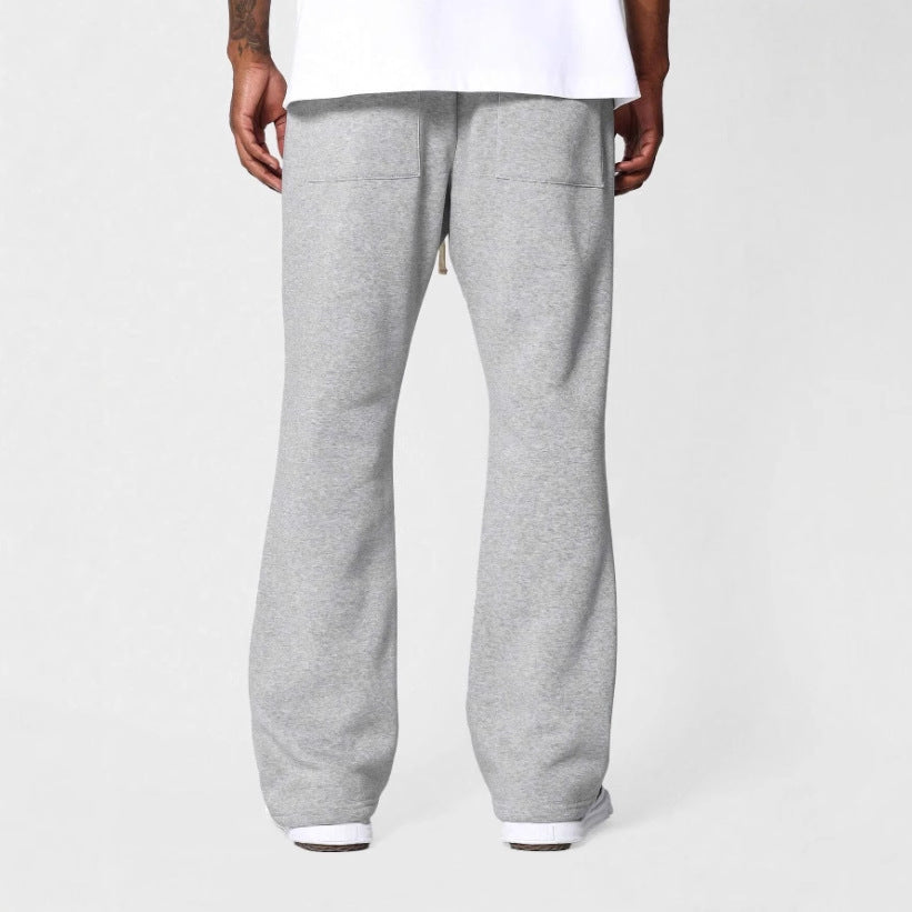 Pantalones De Chándal Acampanados Para Hombre | Con Cordón · SeemSeem