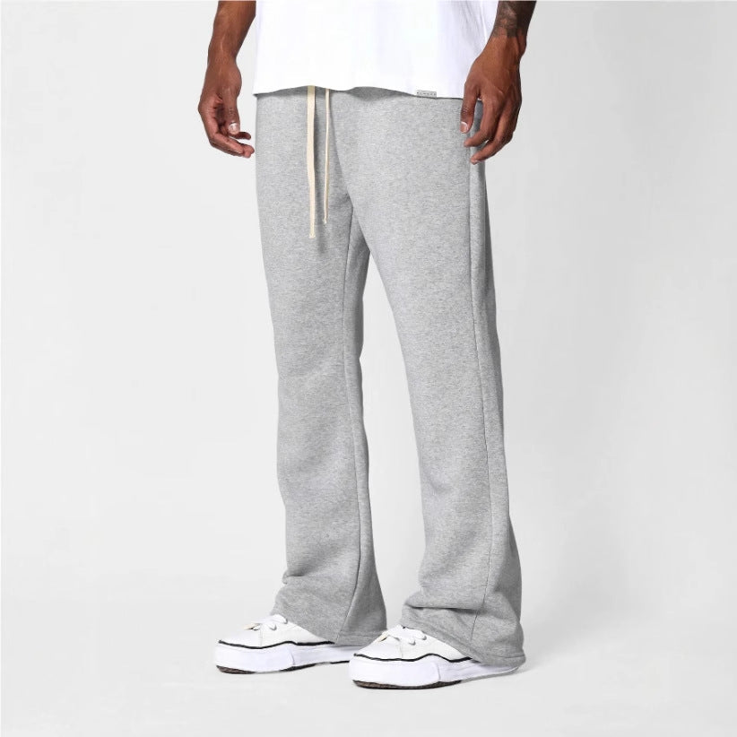 Pantalones De Chándal Acampanados Para Hombre | Con Cordón · SeemSeem