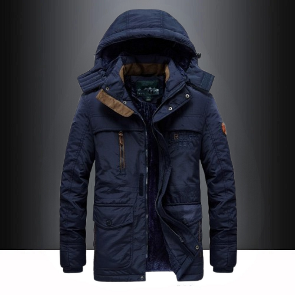 Parka Con Capucha Para Hombre | Forro Polar · SeemSeem