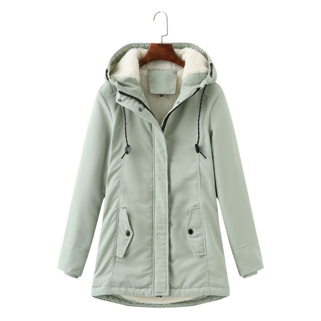 Parka Con Capucha Para Mujer | Forro Borreguito · SeemSeem