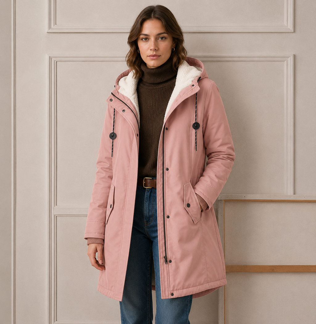 Parka Con Capucha Para Mujer | Forro Borreguito · SeemSeem
