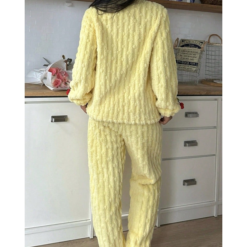 Pijama Clásico Para Mujer | Forro Polar · SeemSeem