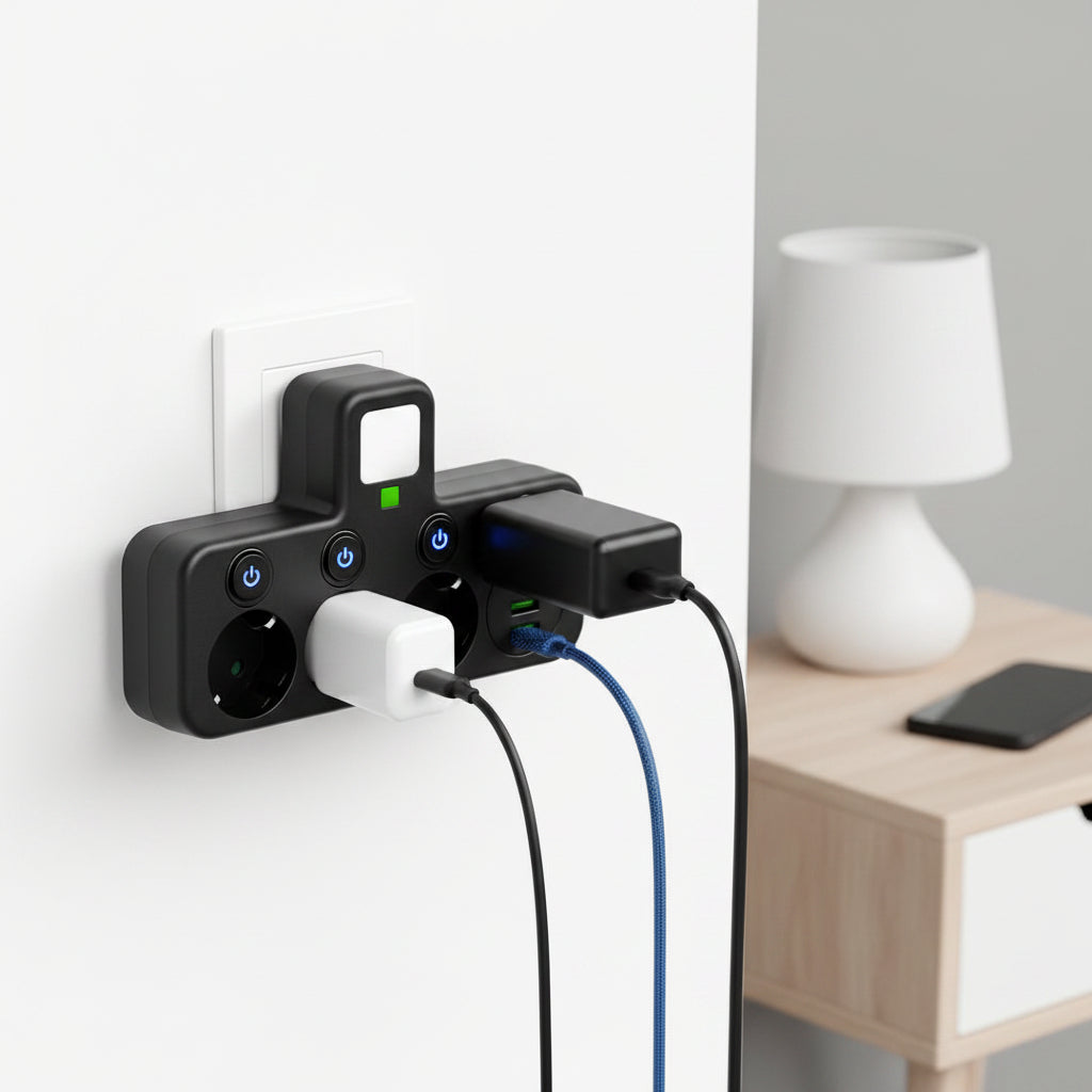 Regleta De Enchufes | Puertos USB · SeemSeem