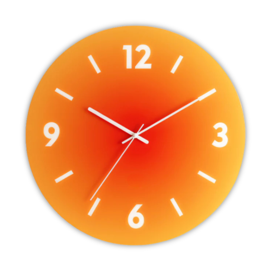 Reloj De Pared Moderno | Redondo Degradado · SeemSeem