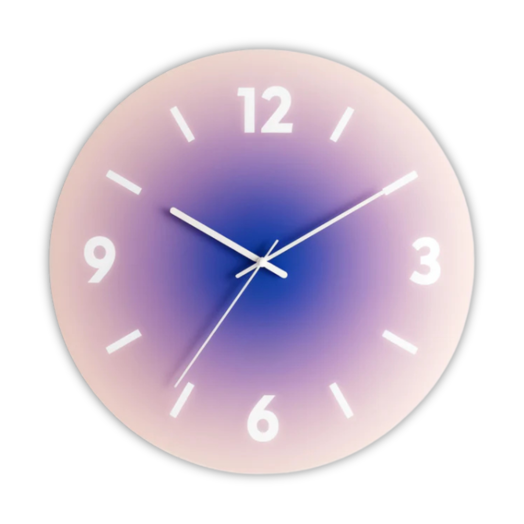 Reloj De Pared Moderno | Redondo Degradado · SeemSeem