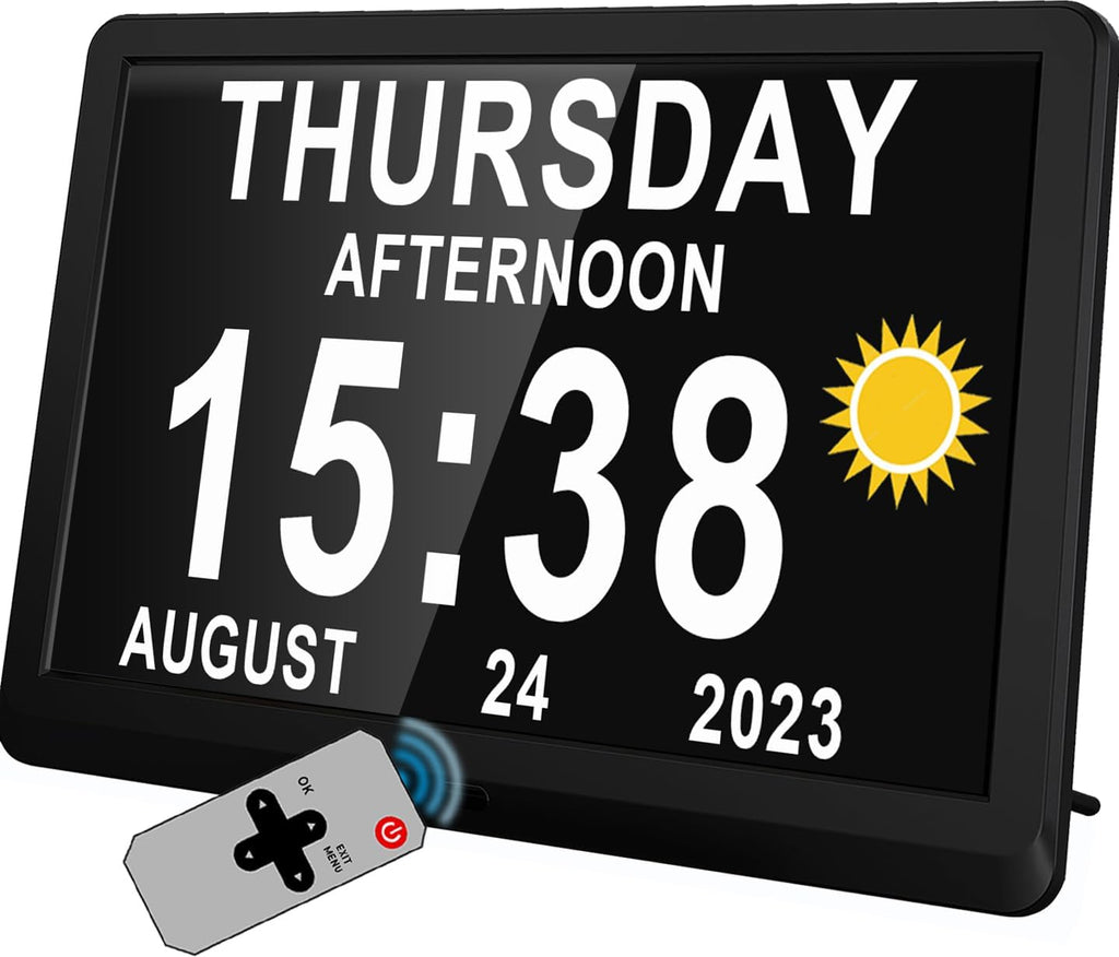 Reloj Digital Calendario | Control Remoto · SeemSeem