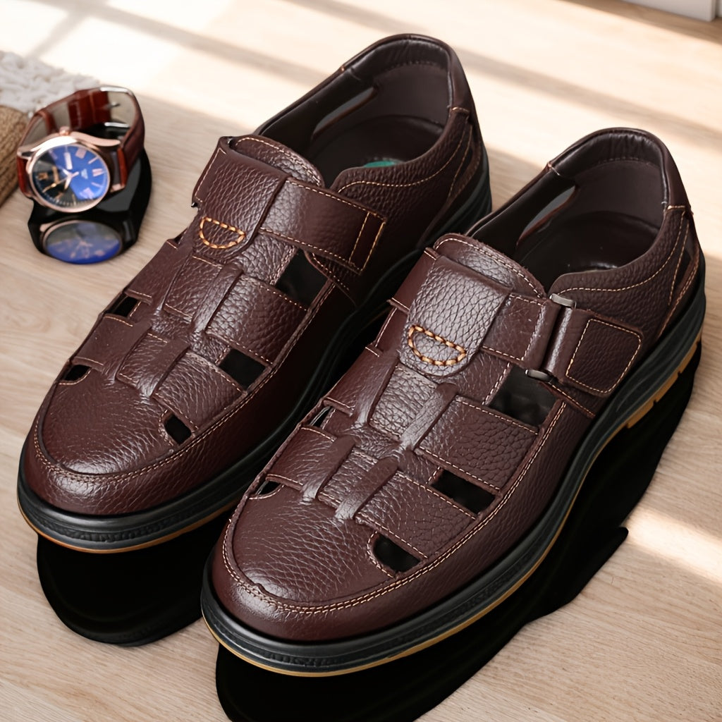 Sandalias Cerradas De Piel Para Hombre | Transpirables · SeemSeem
