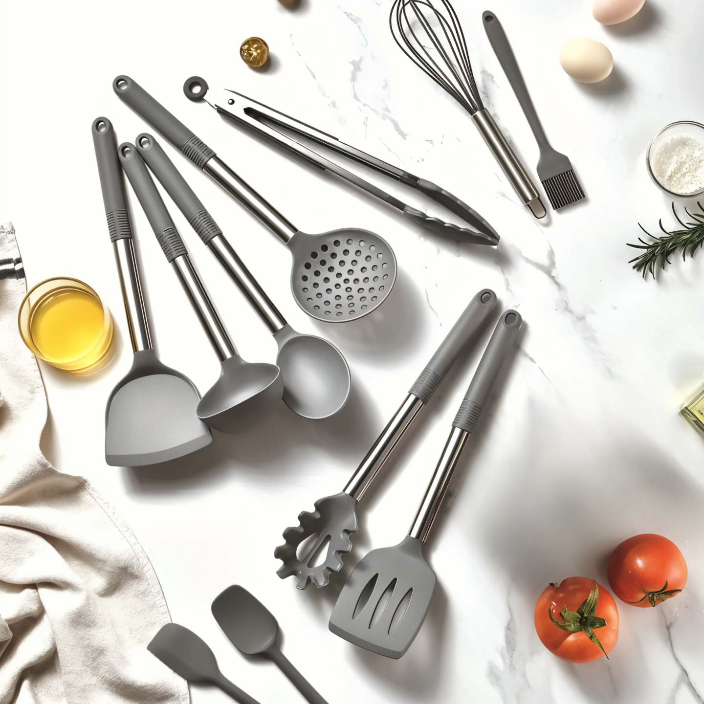 Set De Utensilios De Cocina | Con Soporte · SeemSeem
