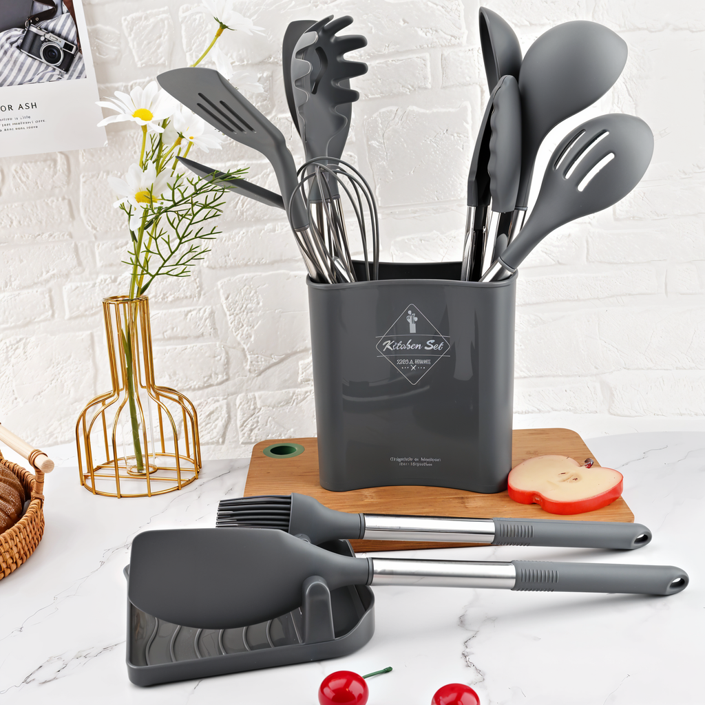 Set De Utensilios De Cocina | Con Soporte · SeemSeem