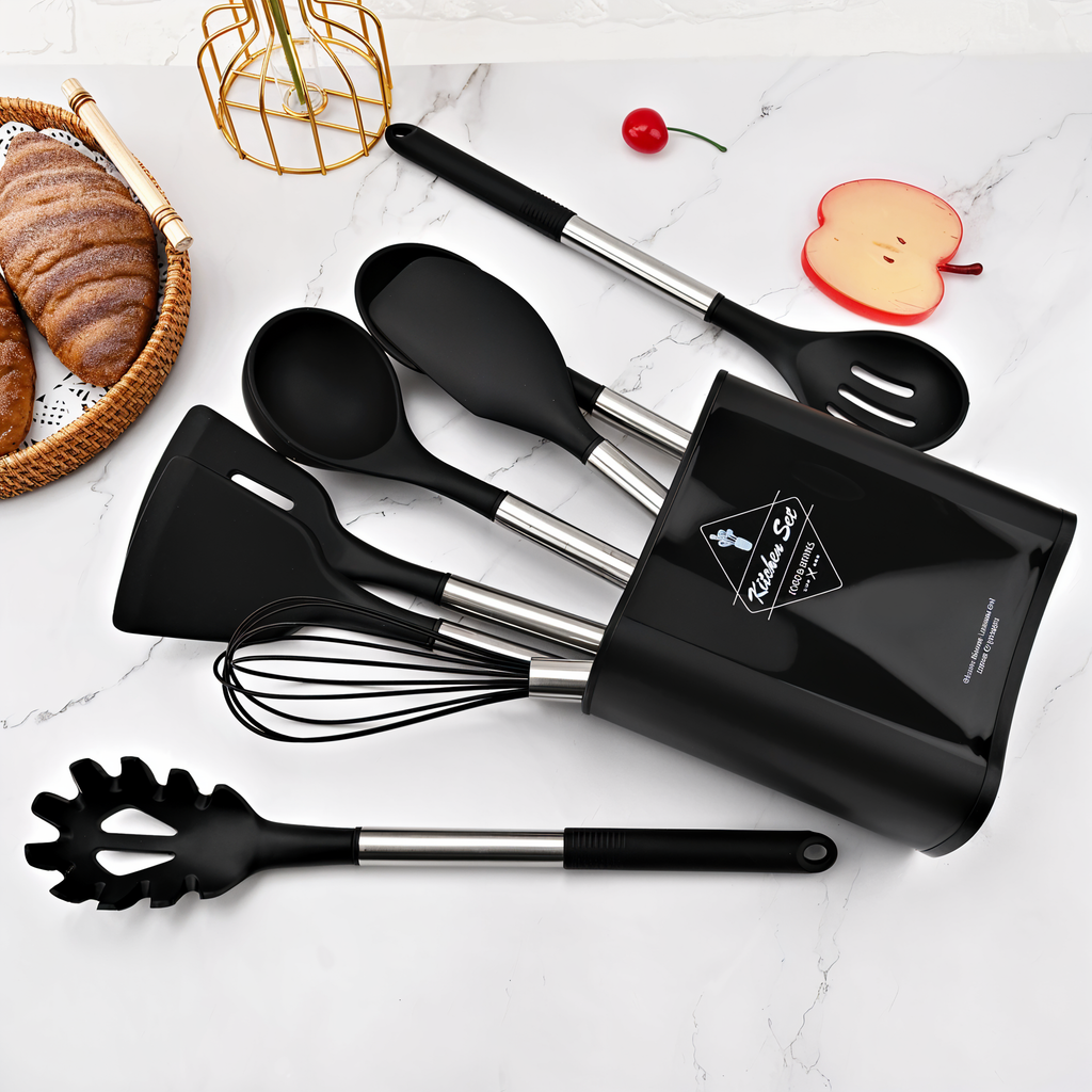 Set De Utensilios De Cocina | Con Soporte · SeemSeem